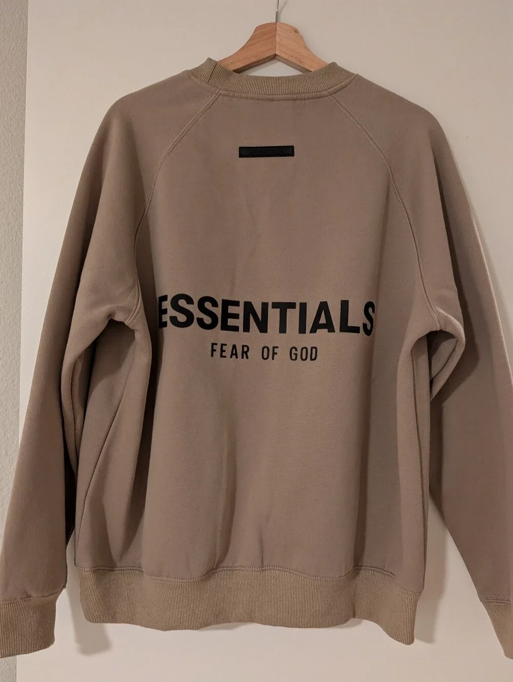 Fear of God Essentials Crewneck Sweatshirt - Taupe